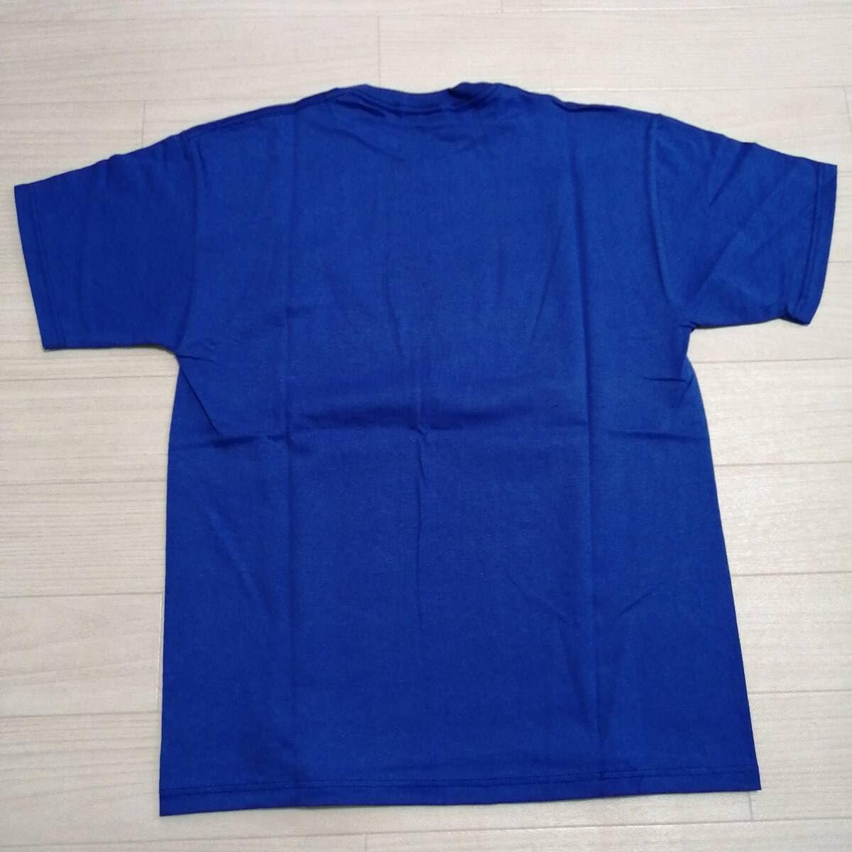 Amazon.co.jp: BLANKEY JET CITY A ツアー Tシャ 青 BJC ロゴ グッズ